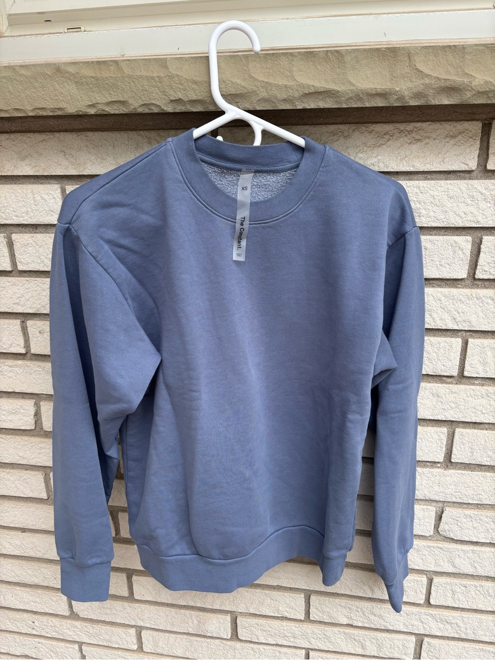 Aritzia The Constant Crewneck Sweatshirt - Dusty Blue Size XS